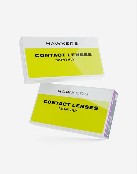 lentes-de-contacto Hawkers Lentes de contacto mensais