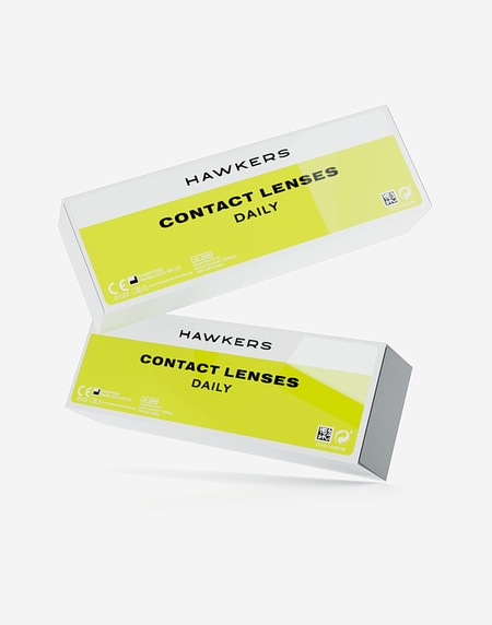 lentes-de-contacto Hawkers Lentes de contacto diárias