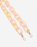 LINK BIG CHAIN - GRADIENT PINK TO YELLOW