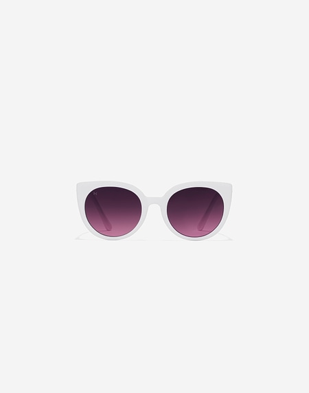 Sonnenbrille Hawkers DIVINE KIDS - WHITE BLACK TO PINK