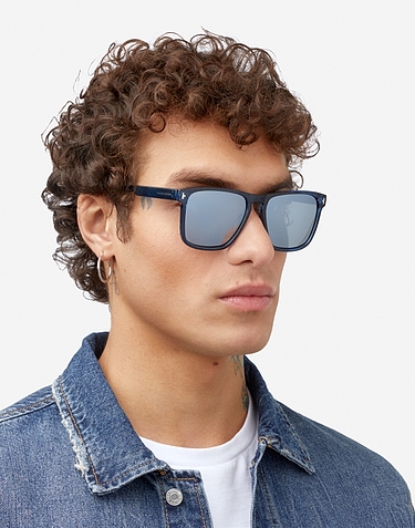 Buy Hawkers HAWKERS POLARIZED Navy Clear Blue TRACK Sunglasses for