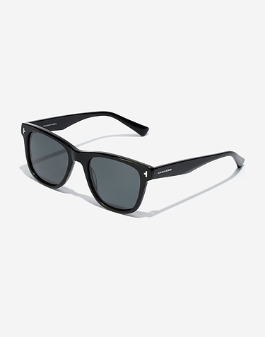 Hawk Edition: Best Polarized Rectangle Sunglasses - Clear TR90 Frame, Black  Lens | Sunglassic Eyewear