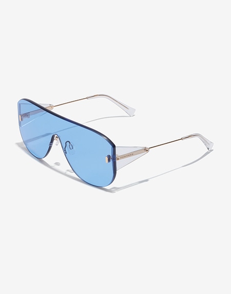 Sunglasses Hawkers GOLD LIGHT BLUE FAINT