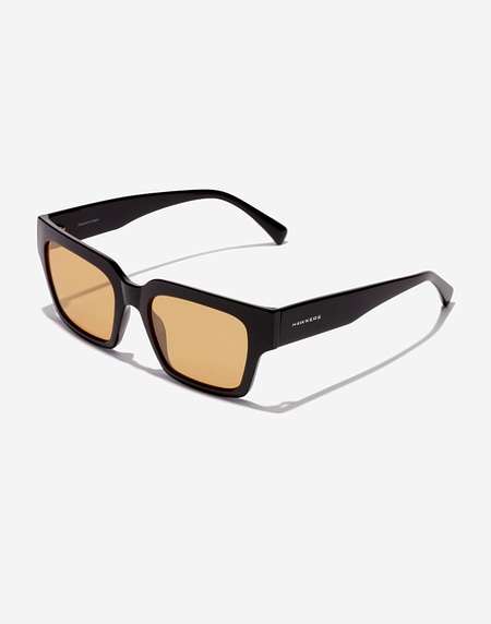 Sunglasses Hawkers MATE - BLACK MUSTARD ECO