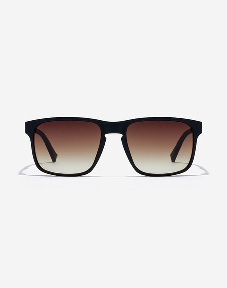 Sunglasses Hawkers PEAK METAL - BLACK SMOKY BROWN