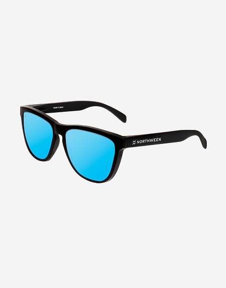 Lentes de sol Northweek REGULAR MATTE BLACK - BLUE CHROME