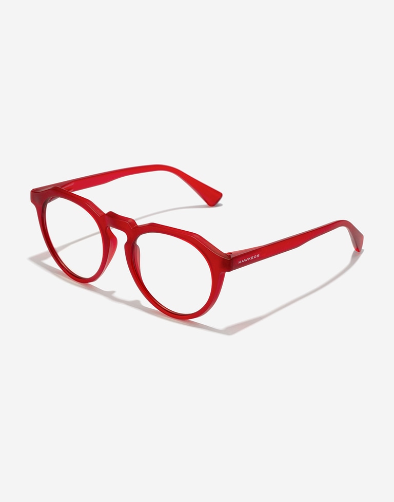 Blue Light Hawkers Eyewear WARWICK RAW BB - CHERRY RED