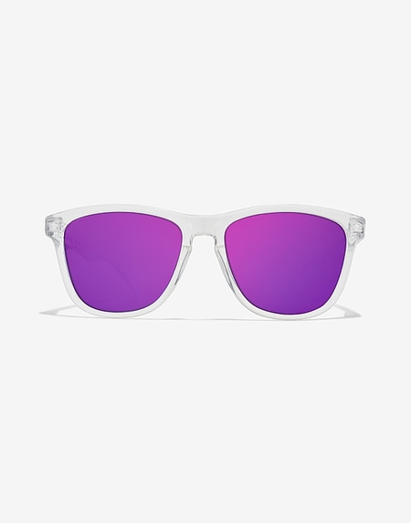 Nos Lunettes de Soleil Northweek REGULAR BRIGHT WHITE - PURPLE POLARIZED