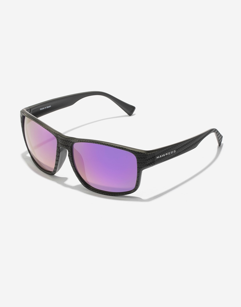 Sunglasses Hawkers FASTER RAW CARBON FIBER - BLACK JOKER