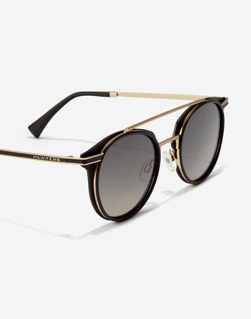 Gafas de sol HAWKERS Hombre y Mujer - CITYLIFE POLARIZED GOLD BLACK HAWKERS